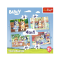 Puzzle 4w1 Bluey i jej świat 34637